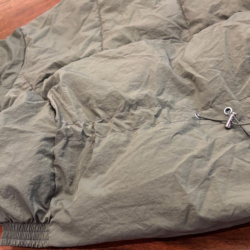 Free People Olive Green Puffer Jacket - Picture 7 of 9